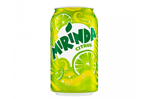 Mirinda Orange No Artificial Flavors Soft Drink, Can, 250 Ml