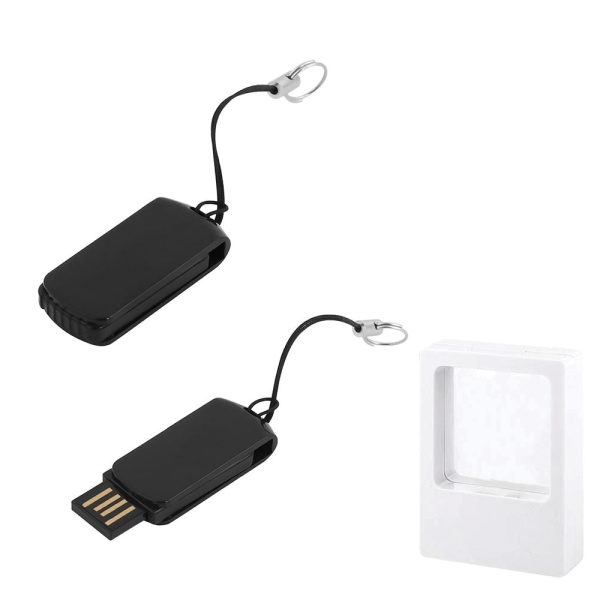 8 GB Döner Mekanizmali Plastik USB Bellek