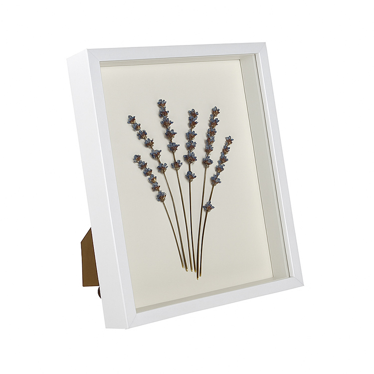 Ahşap Beyaz Derin Çerçeve Kutu - 22x27cm - Görsel 2