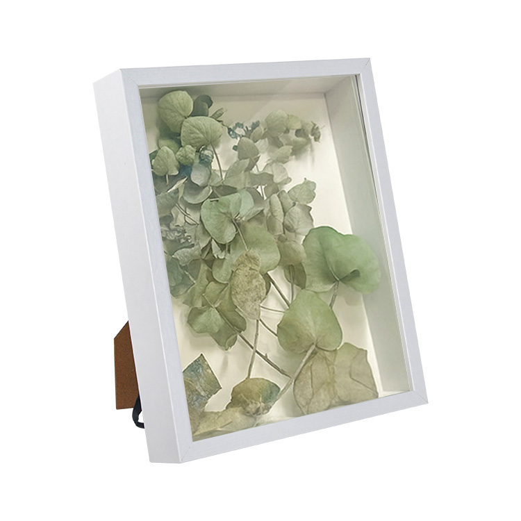 Ahşap Beyaz Derin Çerçeve Kutu - 22x27cm - Görsel 10