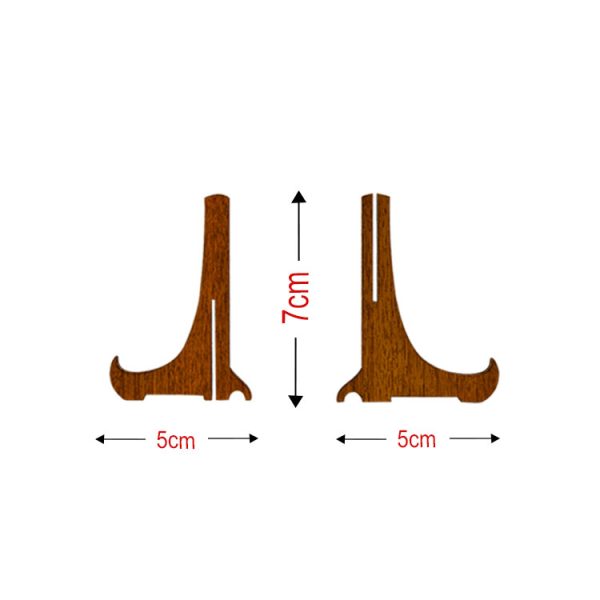 Ahşap Teşhir Ayak Standı - 7cm