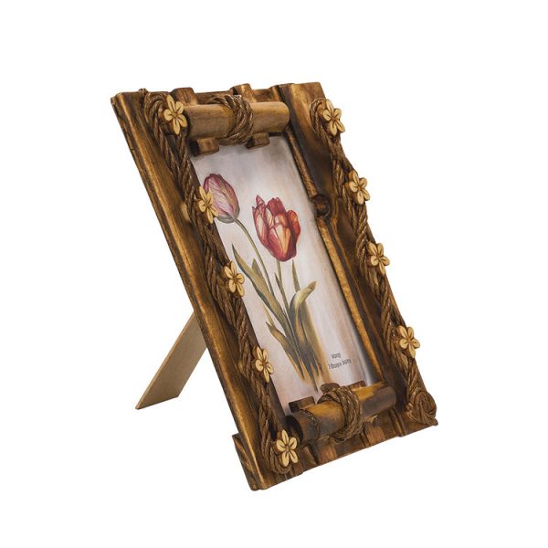 Bambu Dekoratif Fotoğraf Çerçevesi - 10x15cm