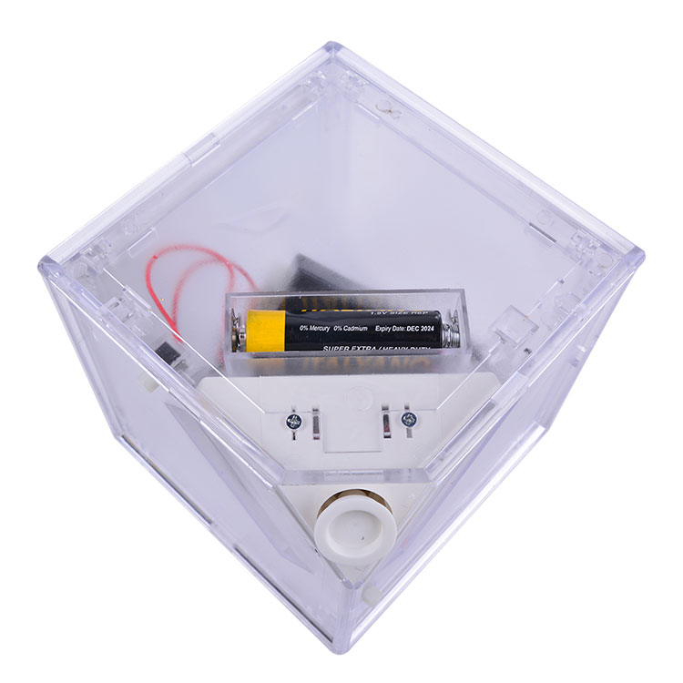 Bordürlü Dönen Led Işıklı Küp Çerçeve - 10x10cm - Görsel 3