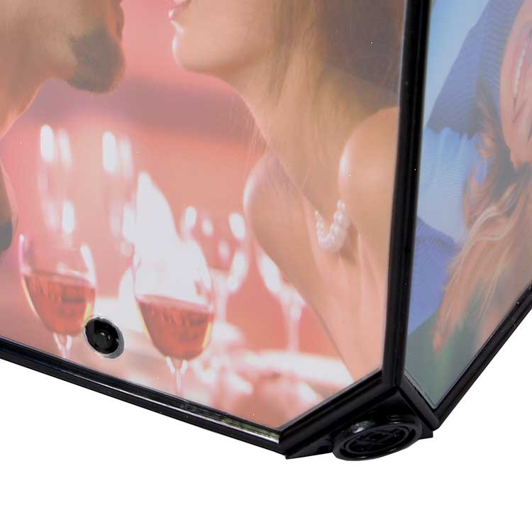 16x16 Led Işıklı Dönen Küp Fotoğraf Çerçevesi - Görsel 2