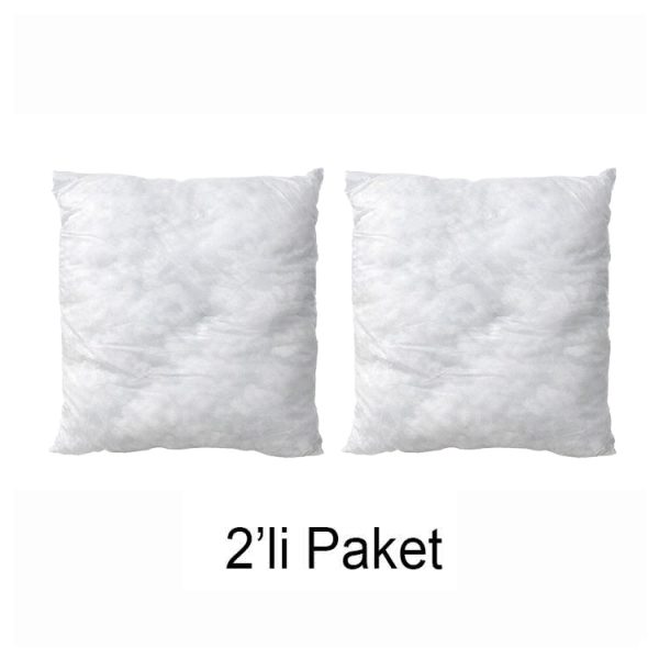 Kare Yastık İçi 2'li Paket - 45x45cm