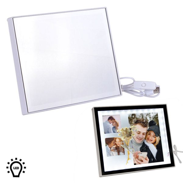 Led Işıklı 3'lü Fotoğraflı Sihirli Ayna