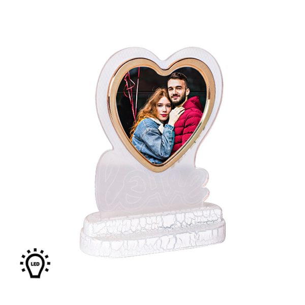Renk Değiştiren LED Işıklı Mıknatıslı Çerçeve