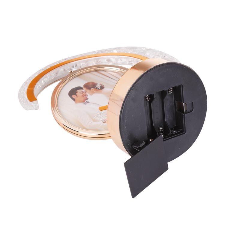 LED'li Kristal Hilal Fotoğraf Çerçevesi - Görsel 4