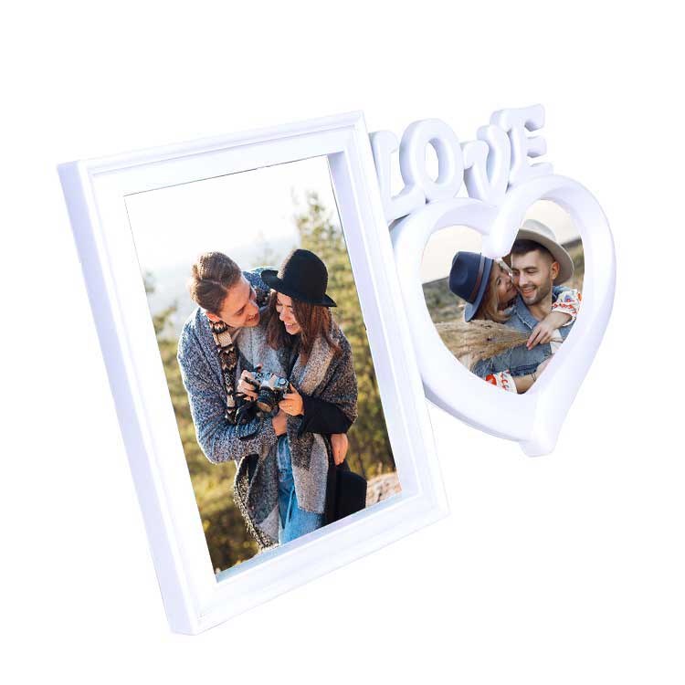 2'li Love Fotoğraf Çerçevesi - 10x15- 15x21cm - Görsel 3
