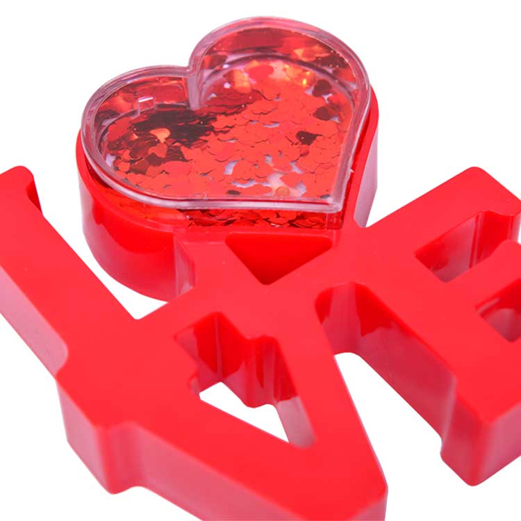 Love Fotoğraflı Kar Küresi - Görsel 2