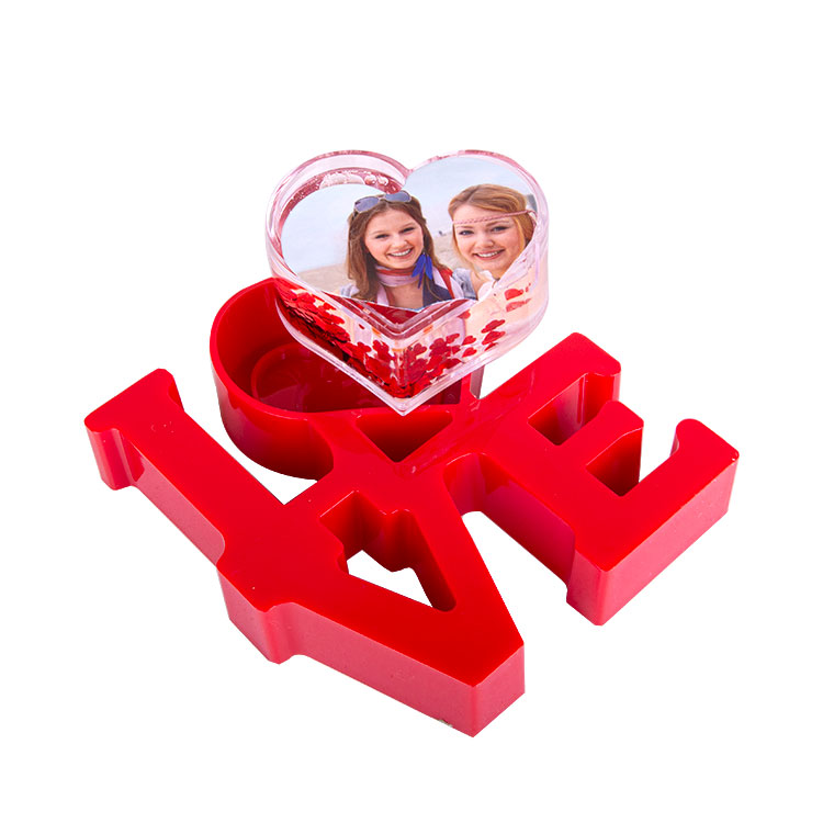 Love Fotoğraflı Kar Küresi - Görsel 12