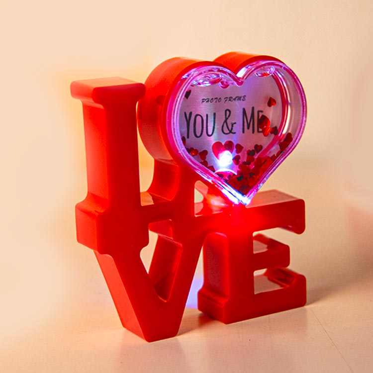 Love Fotoğraflı Kar Küresi - Görsel 11