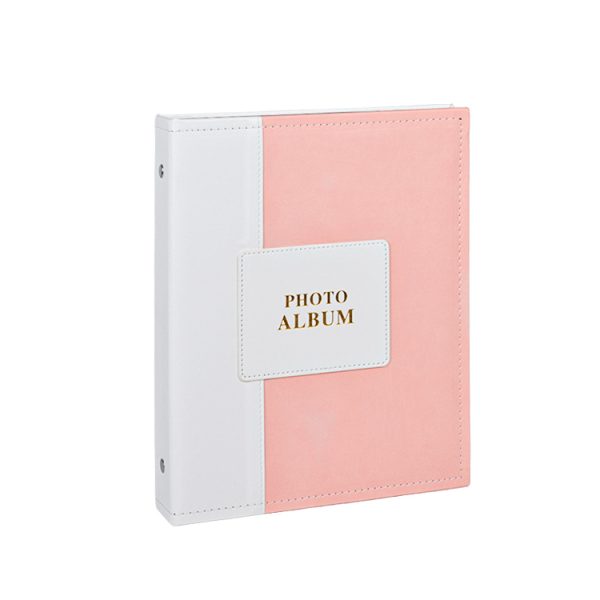 Pembe Sweet 200'lük Deri Fotoğraf Albümü - 10x15cm
