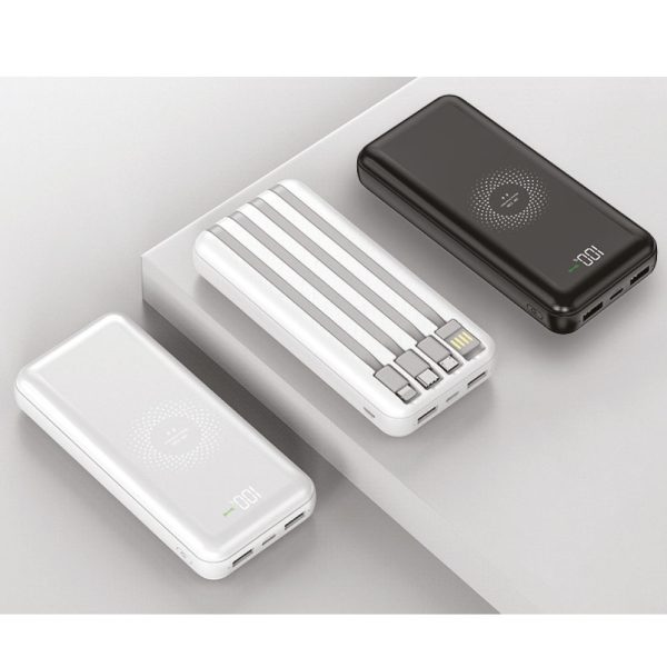 Powerbank 10000 mAh Wireless Mobil Şarj Cihazı