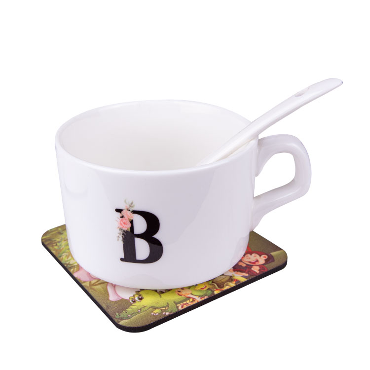 Adf Kare Bardak Altlığı 9x9cm - 5'li Paket - Görsel 6