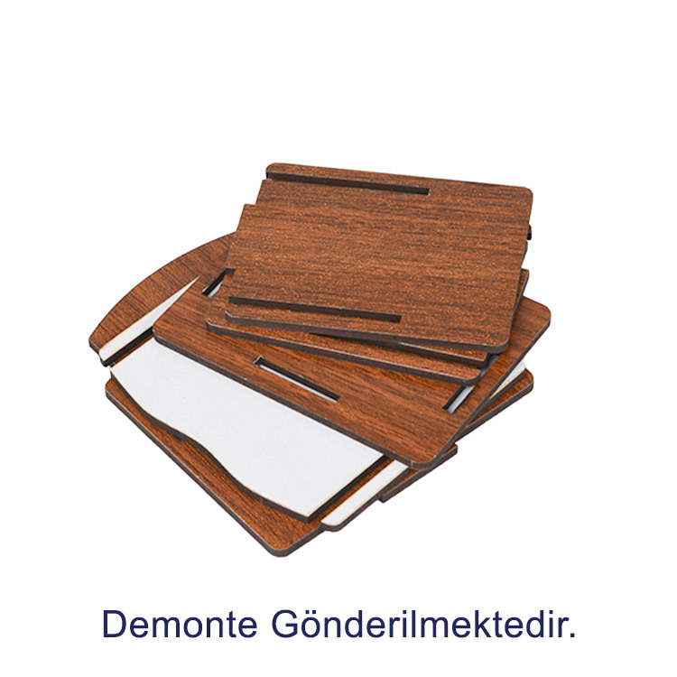 Ahşap Kalemlik - 5'li Paket - Görsel 4