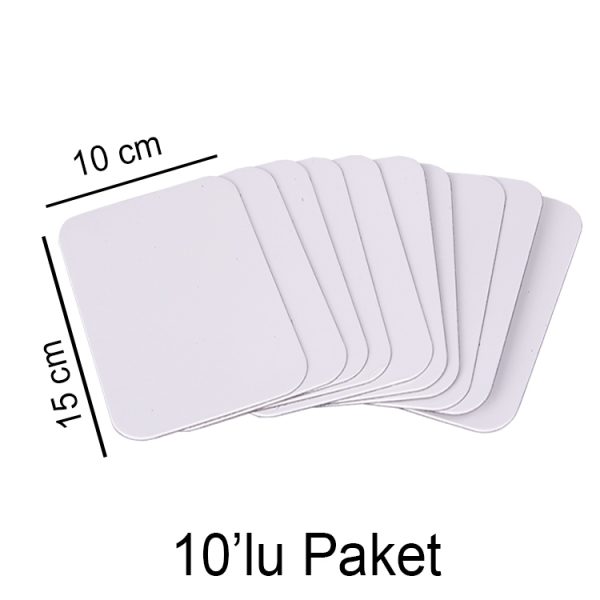 Buzdolabı Magneti 10x15cm - 10'lu Paket