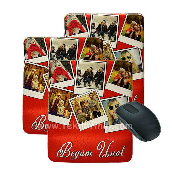 Dikdörtgen Bileklikli Mouse Pad