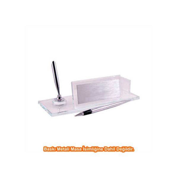 Kristal Masa İsimliği KC512B Tekli G