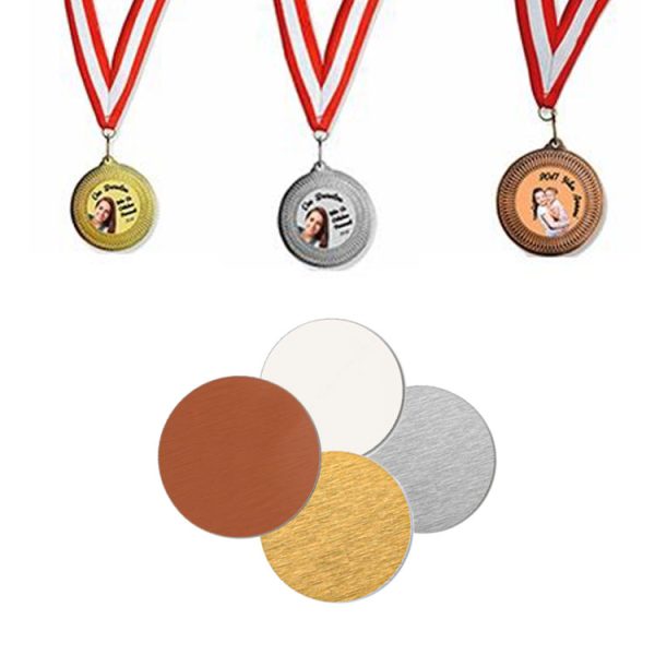 Madalyon Göbek İçi Baskı Metali 5cm