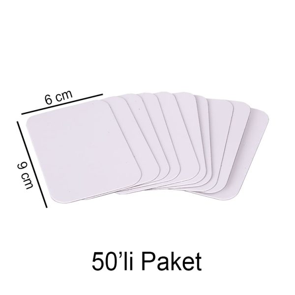 Magnet 6x9cm - 50'li Paket