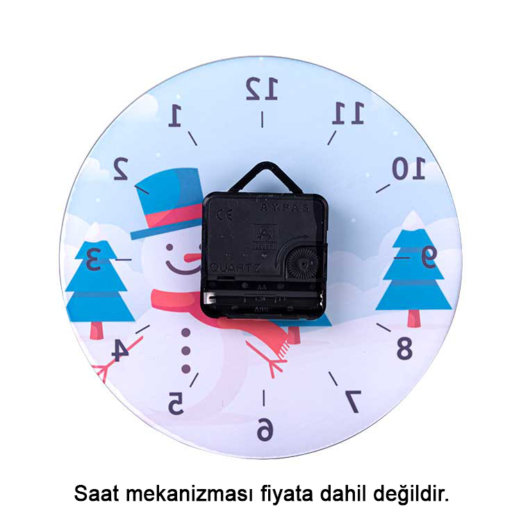 Yuvarlak Saat Camı - 29cm - Görsel 3