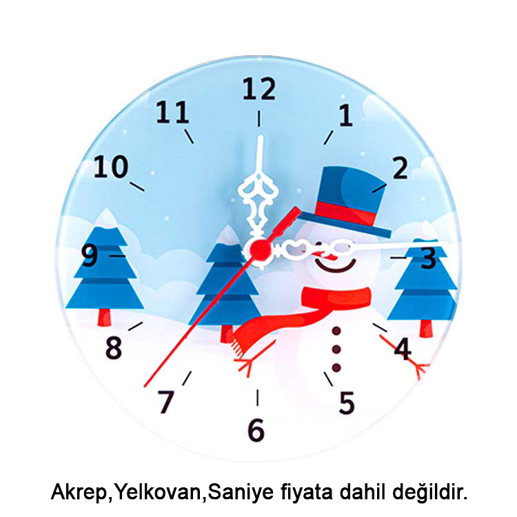 Yuvarlak Saat Camı - 29cm - Görsel 2
