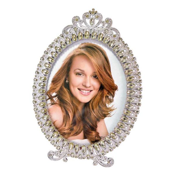 Taşlı Oval Fotoğraf Çerçevesi (20X25
