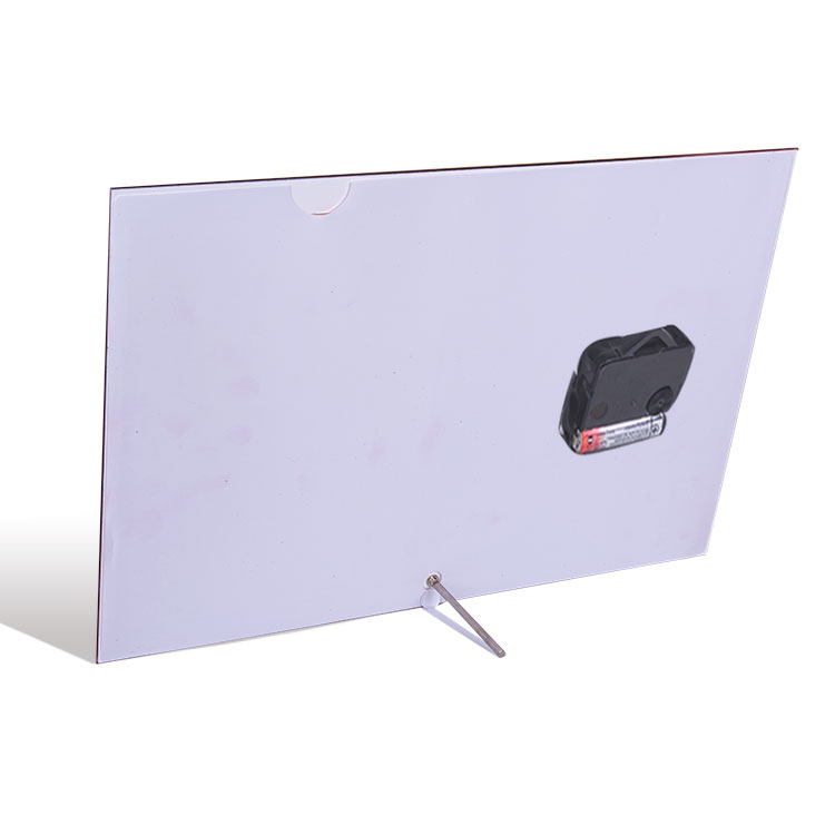 Türk Bayraklı Cam Saatli Fotoğraf Çerçeve - 15x21cm - Görsel 3