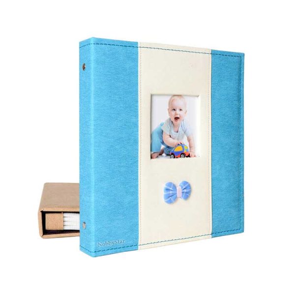 Yapışkanlı 20 Yaprak Deri Fotoğraf Albümü 23x26cm