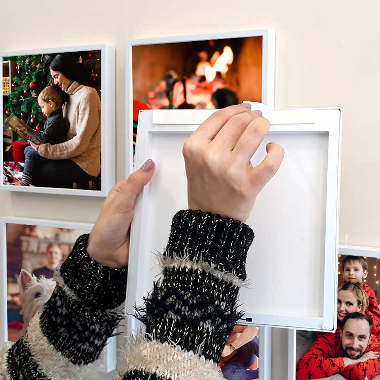 Yapışkanlı Sök Tak Klasik Kare Çerçeveler - 3'lü Paket - Görsel 11