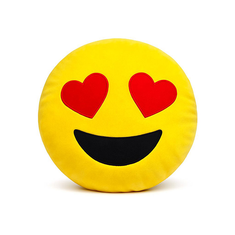 Yuvarlak Emojili Yastık Kılıfları - Görsel 3