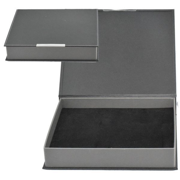 Suni Deri Set Kutusu (31,7 x 28,8 x 5,8 cm)